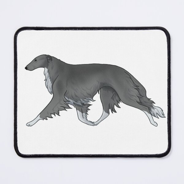 Item preview, Borzoi A, silver designed and sold by Spinyflowerart.