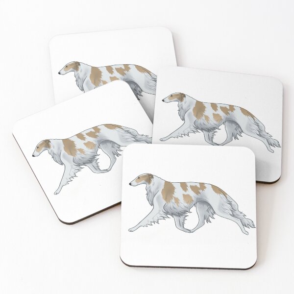 Item preview, Borzoi G, gold designed and sold by Spinyflowerart.