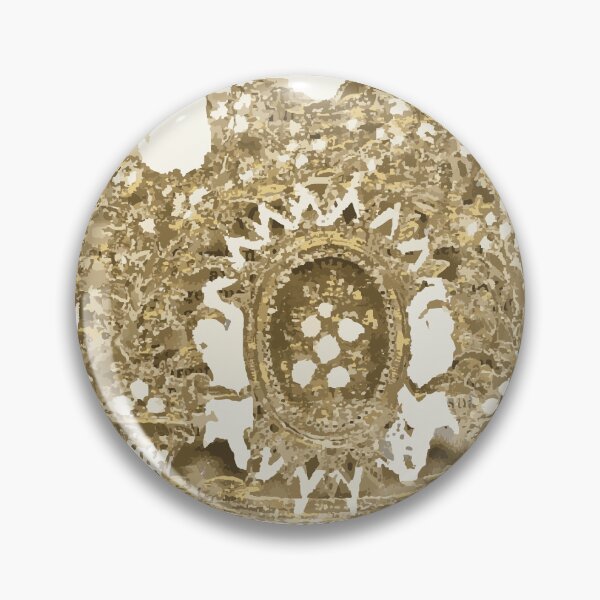 Item preview, Gold Putti Surrounding a Cameo – Vintage Valentines Day Cards & Stickers designed and sold by QuteStuffHere.