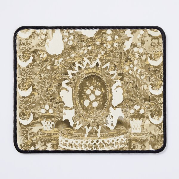 Item preview, Gold Putti Surrounding a Cameo – Vintage Valentines Day Cards & Stickers designed and sold by QuteStuffHere.