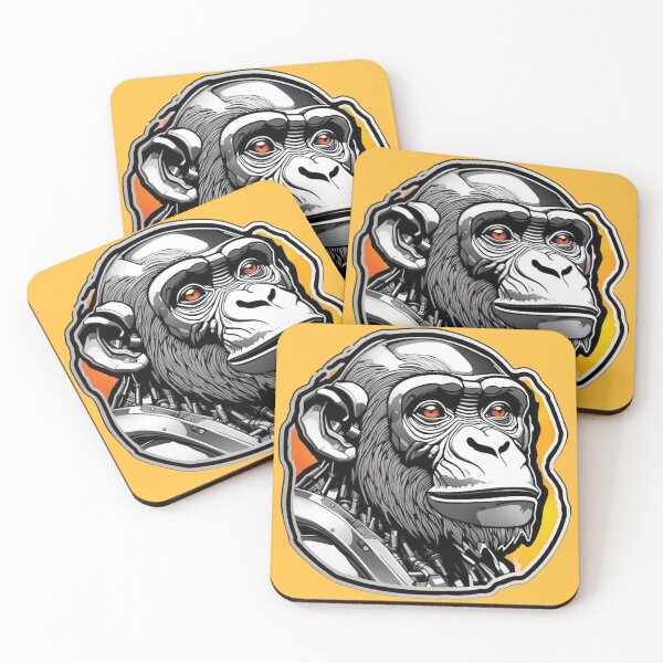 Item preview, Electric Chimp #4 of 4 designed and sold by HauntedOpera.