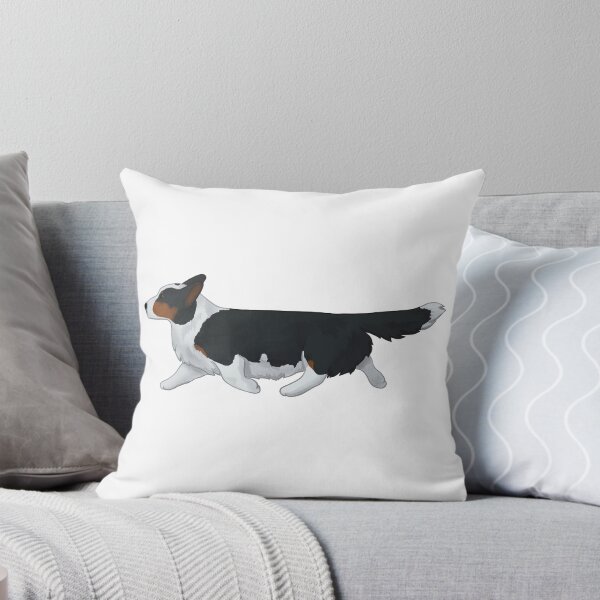 Artikelvorschau, Cardigan Welsh Corgi A, dreifarbig entworfen und verkauft von Spinyflowerart.