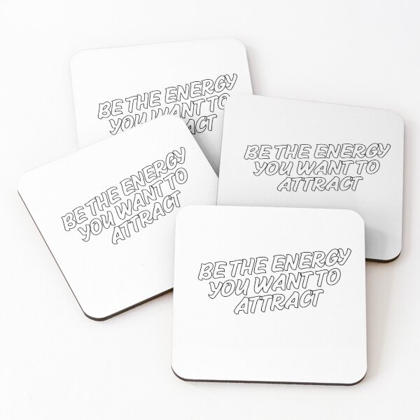 Item preview, Be the Energy You Want to Attract – Motivational Quote Design designed and sold by Happyfreedom.