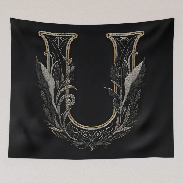Item preview, U Monogram 01 designed and sold by Lisamariesumner.