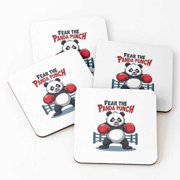 Item preview, A panda with boxing gloves: "Fear the Panda Punch" designed and sold by FoxyJags.