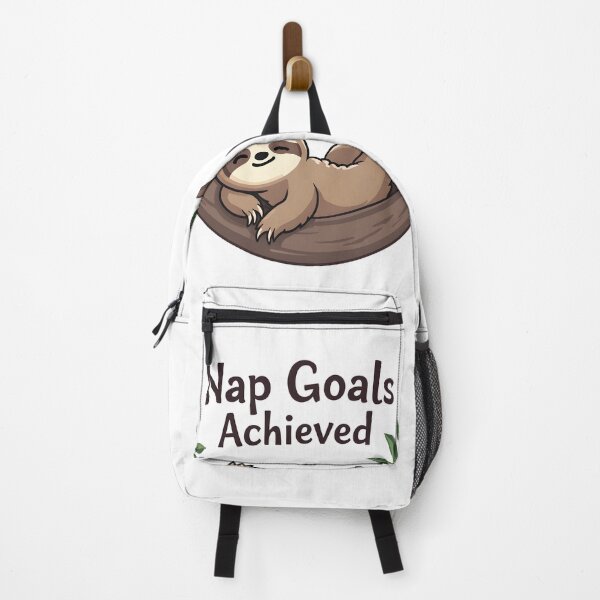 Item preview, Nap Goals Achieved Sloth Design designed and sold by FoxyJags.