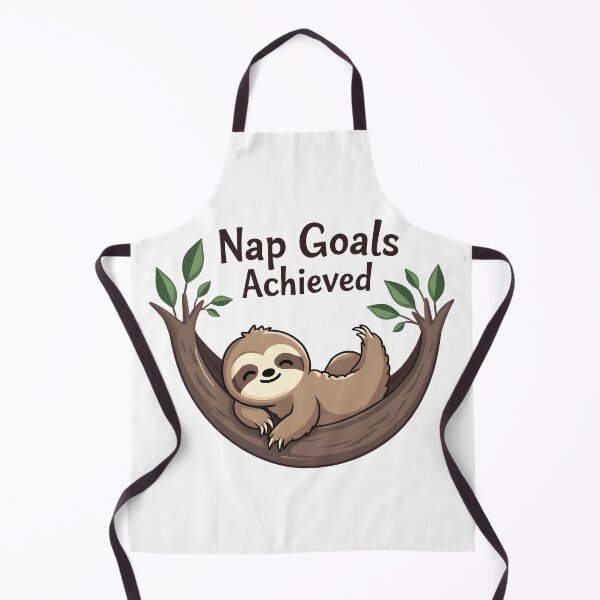 Item preview, Nap Goals Achieved Sloth Design designed and sold by FoxyJags.