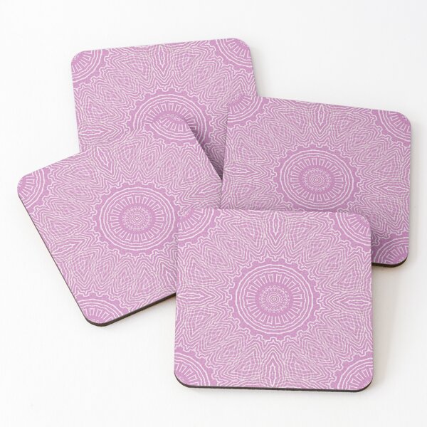Item preview, Simplistic Mandala Pattern in Candy Pink designed and sold by Artistestella.