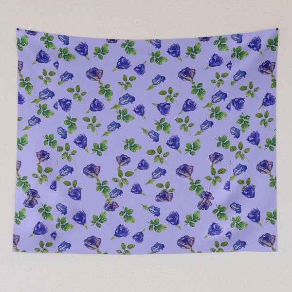 Item preview, Butterfly pea purple BG designed and sold by Soingoen.