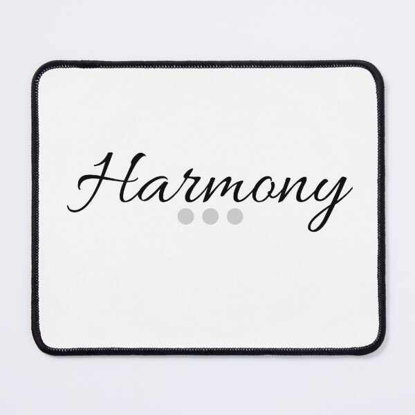 Item preview, Harmony Minimalist Elegant Typography Art designed and sold by cosmiccircles01.