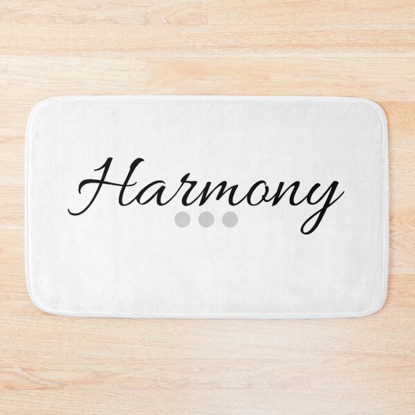 Item preview, Harmony Minimalist Elegant Typography Art designed and sold by cosmiccircles01.