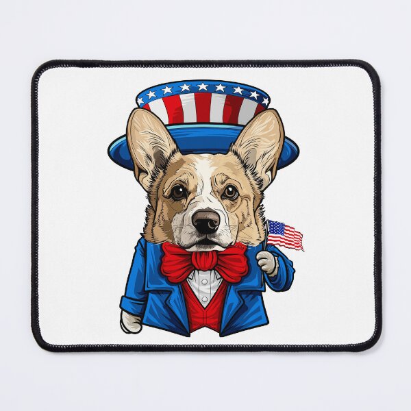 Item preview, Funny 4th of July Pembroke Welsh Corgi Dog designed and sold by whyitsme.