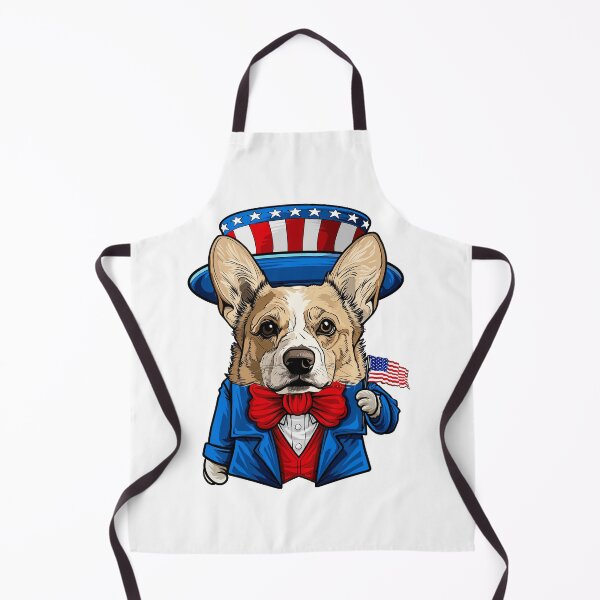 Item preview, Funny 4th of July Pembroke Welsh Corgi Dog designed and sold by whyitsme.