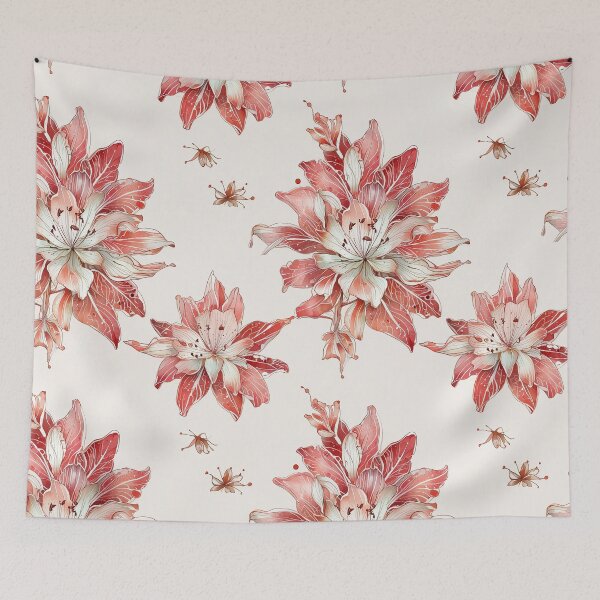 Item preview, Bold lily Inspired flower design designed and sold by CoolPixels.