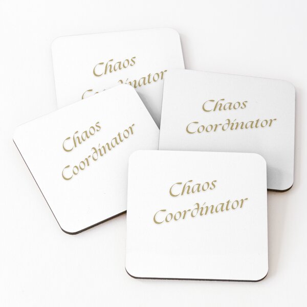 Item preview, Chaos Coordinator – Funny and Empowering Design for the Boss in Charge designed and sold by Happyfreedom.