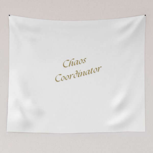 Item preview, Chaos Coordinator – Funny and Empowering Design for the Boss in Charge designed and sold by Happyfreedom.