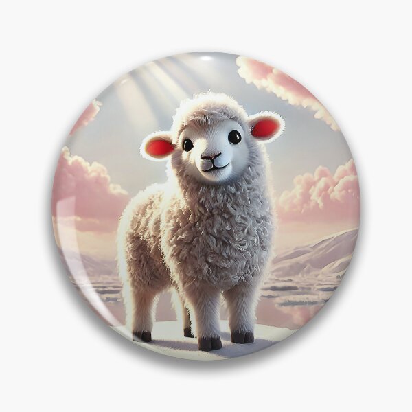 Item preview, Sheep on Ice Floe designed and sold by MyArtworkStudio.