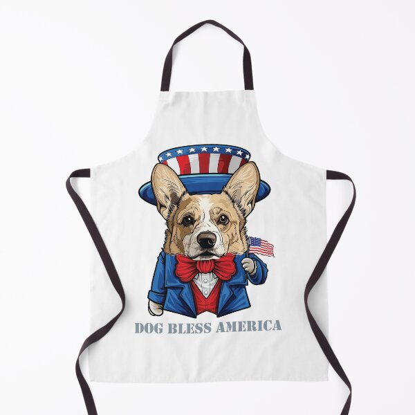 Item preview, Funny 4th of July Pembroke Welsh Corgi Dog Bless America designed and sold by whyitsme.