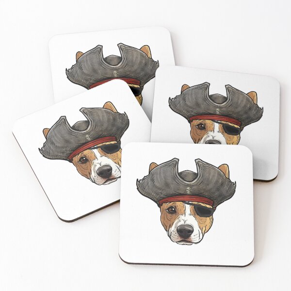 Item preview, Pirate Basenji Dog designed and sold by whyitsme.