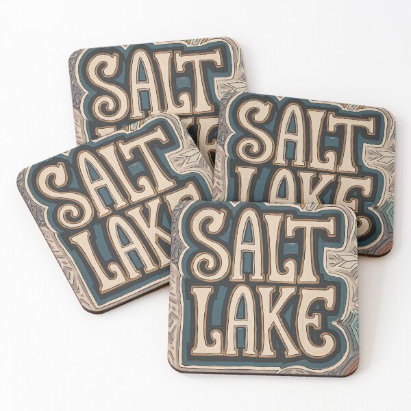 Item preview, Salt Lake City Whimsical City Life Abstract Vintage Zentangle Art designed and sold by Witty Shirts.