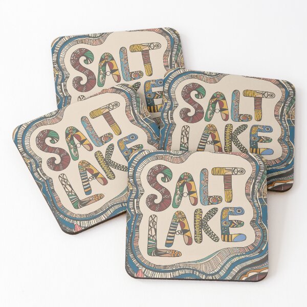 Item preview, Salt Lake City Whimsical City Life Abstract Vintage Zentangle Art designed and sold by Witty Shirts.