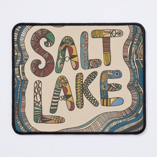 Item preview, Salt Lake City Whimsical City Life Abstract Vintage Zentangle Art designed and sold by Witty Shirts.