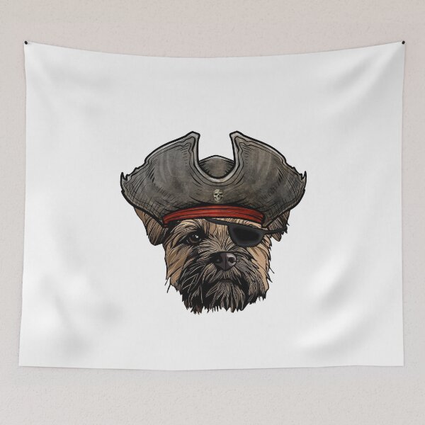 Item preview, Pirate Brussels Griffon Dog designed and sold by whyitsme.