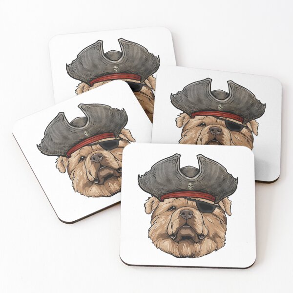 Item preview, Pirate Chow Chow Dog designed and sold by whyitsme.
