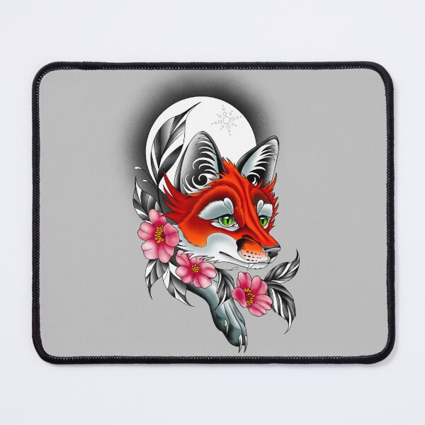 Item preview, Neotraditional Sakura Fox designed and sold by NovasUniverse.
