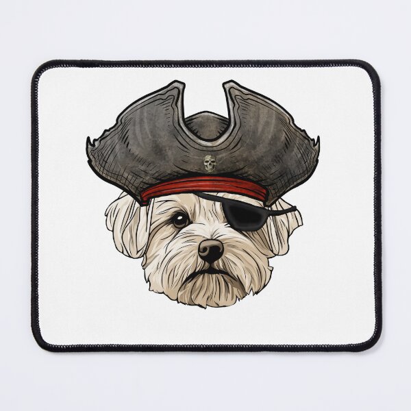 Item preview, Pirate Maltese Dog designed and sold by whyitsme.