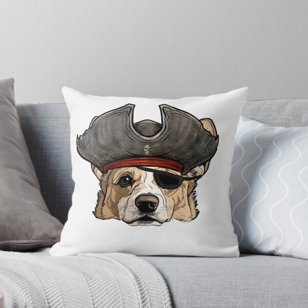 Item preview, Pirate Pembroke Welsh Corgi Dog designed and sold by whyitsme.