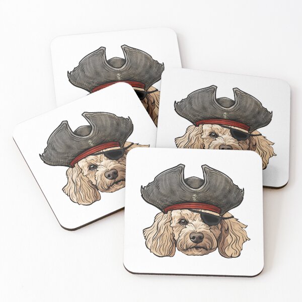 Item preview, Pirate Poodle Dog designed and sold by whyitsme.