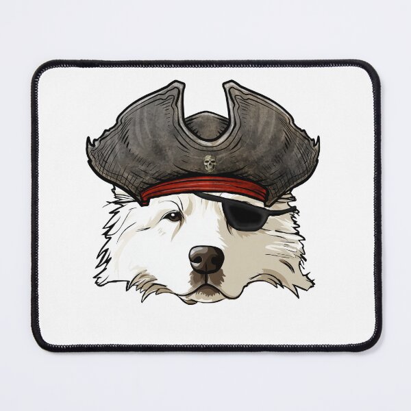 Item preview, Pirate Samoyed Dog designed and sold by whyitsme.
