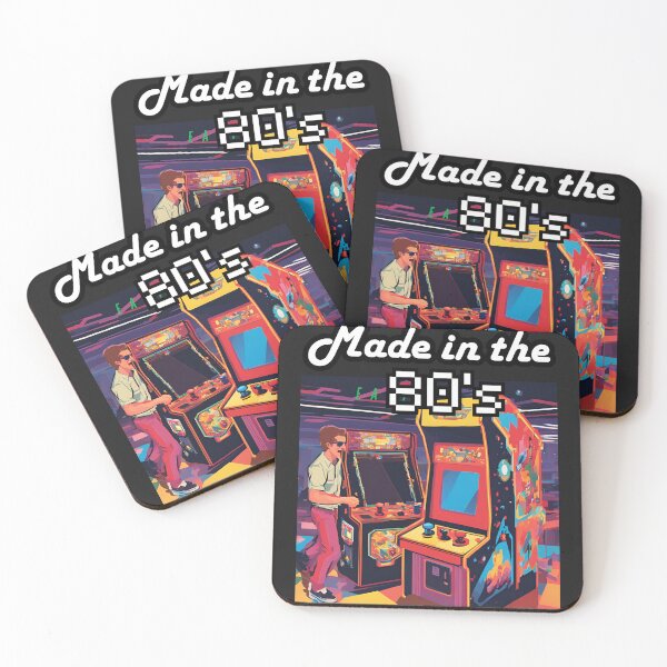 Item preview, Made in the 80's, Retro Arcade, Millennial generation Birth designed and sold by FroggyFly Designs.