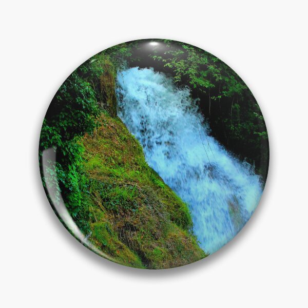 Item preview, View from Sefro (Macerata) with a waterfall designed and sold by Kristina Drozd.