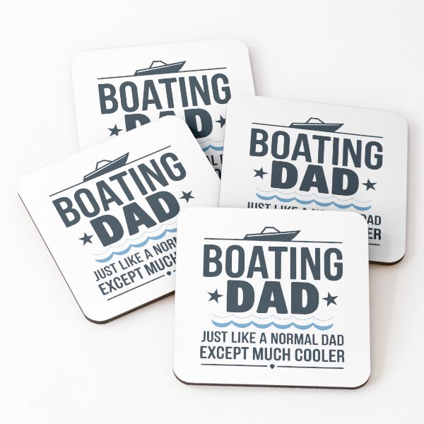 Item preview, I'm a Boating Dad – Like a Normal Dad, Only Cooler | Funny Boating designed and sold by tmerchtrends.