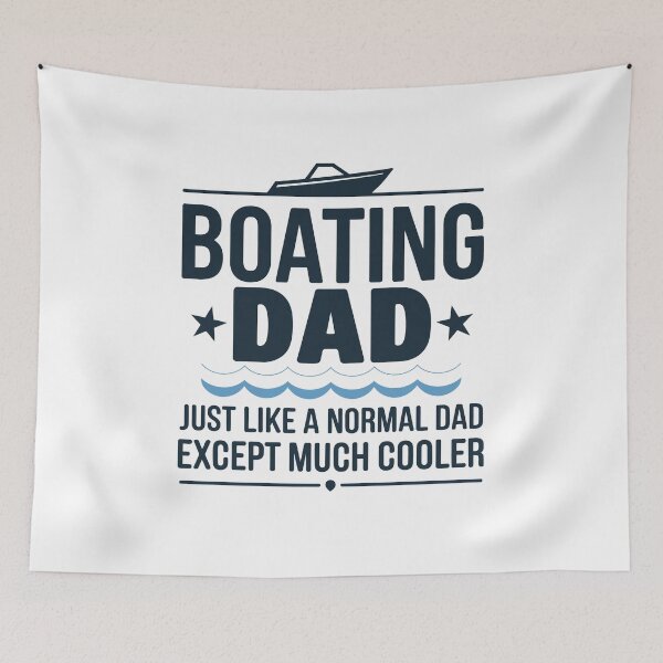 Item preview, I'm a Boating Dad – Like a Normal Dad, Only Cooler | Funny Boating designed and sold by tmerchtrends.