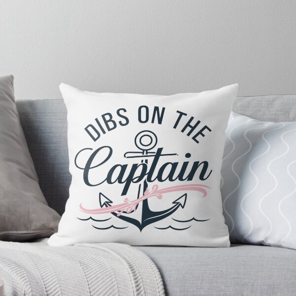 Item preview, Dibs on the Captain – Funny Lake and Boat Captain Wife designed and sold by tmerchtrends.