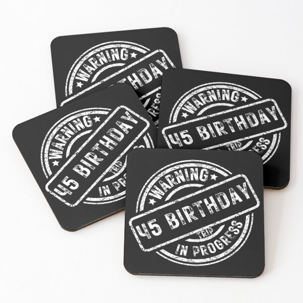 Item preview, Warning 45 Birthday Trip In Progress Funny Birthday Trip designed and sold by thebest-2studio.
