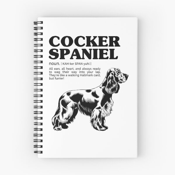 Item preview, Funny Cocker Spaniel Noun Definition Dog designed and sold by rafaeltto.
