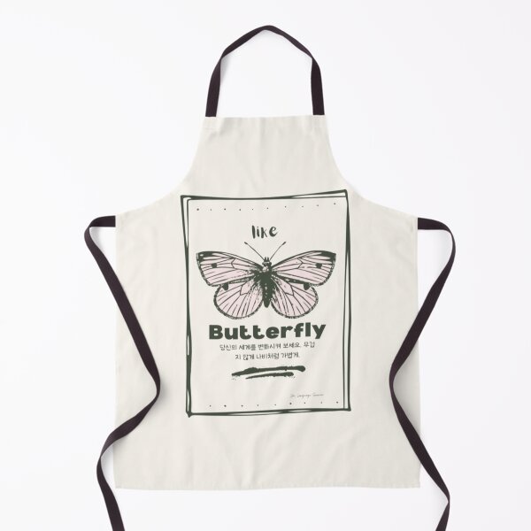 Item preview, JM's thoughts at this moment #122-like Butterfly; 당신의 세계를 변화시켜 보세요. 무겁지 않게 나비처럼 가볍게. designed and sold by JM Language Service.