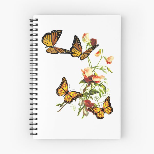 Item preview, Whimsical Butterflies Sweet peas designed and sold by Bliss Find And Design.