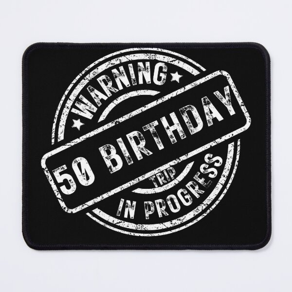Item preview, Warning 50 Birthday Trip In Progress Vintage designed and sold by thebest-2studio.