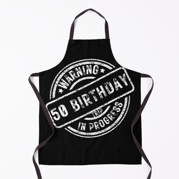 Item preview, Warning 50 Birthday Trip In Progress Vintage designed and sold by thebest-2studio.