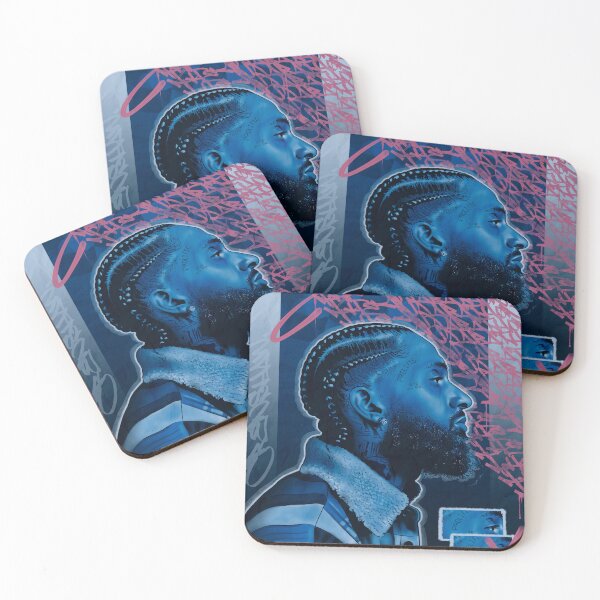 Item preview, Nipsey Hussle’s Portrait designed and sold by VandalStudio.