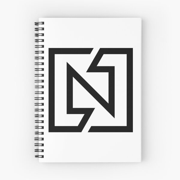 Item preview, Letter N Square Bounding Box a Bold and Confident Appeal designed and sold by Wiggly Lines.