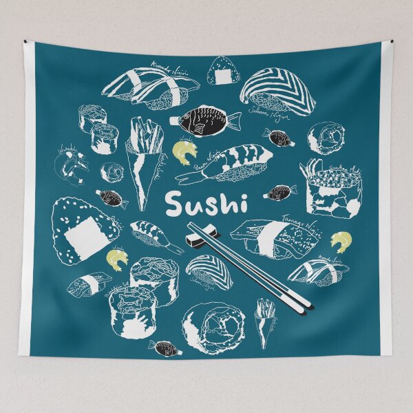 Item preview, Sushi fun designed and sold by poppybludesign.