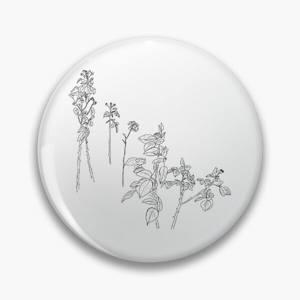 Item preview, sketch of plants designed and sold by emmadutty.