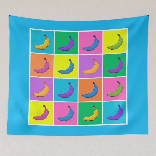 Item preview, Multi Coloured Banana Board, Pop Art designed and sold by AASparksDesigns.