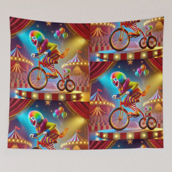 Artikelvorschau, Clown entworfen und verkauft von AwesomeDigiShop.